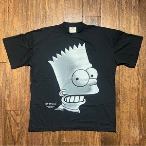 vintage the simpsons bart simpson tee big print